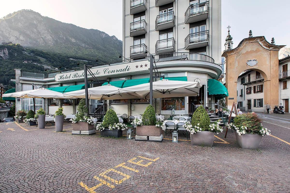 Hotel Conradi Chiavenna Buitenkant foto