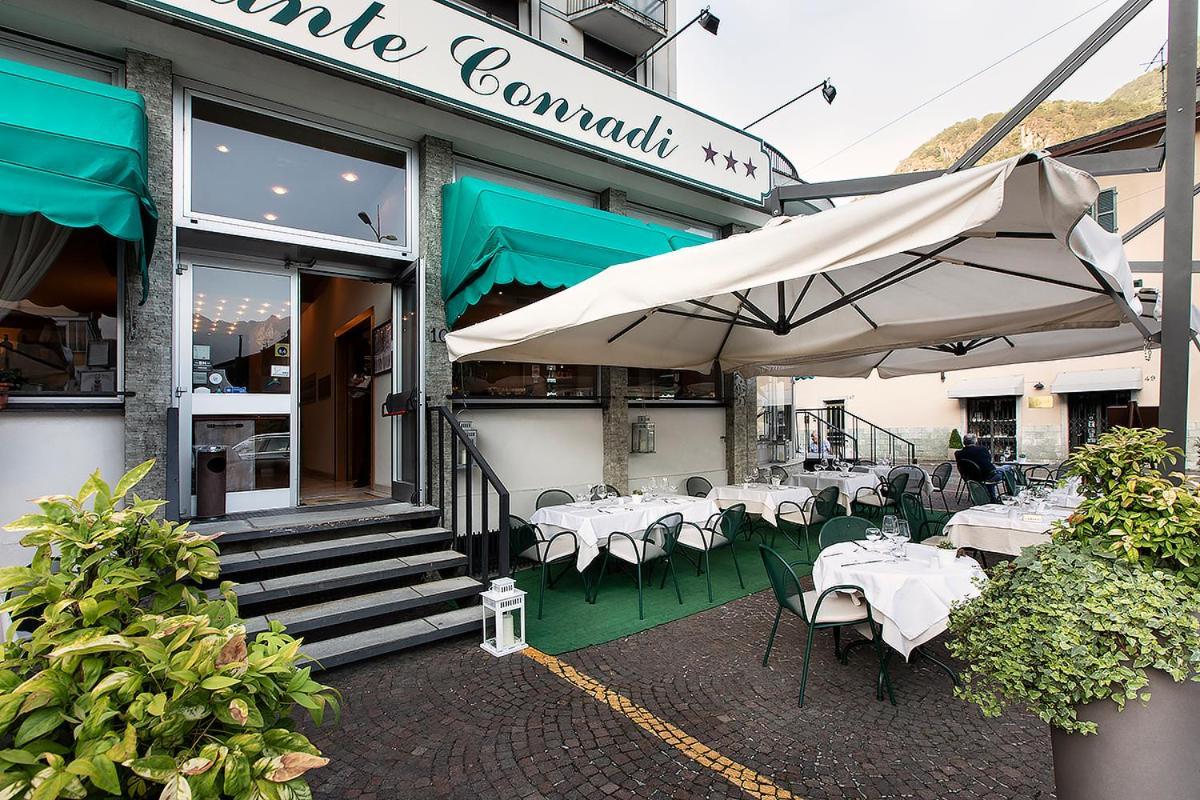 Hotel Conradi Chiavenna Buitenkant foto
