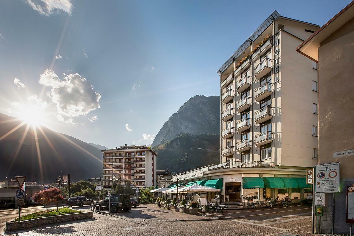 Hotel Conradi Chiavenna Buitenkant foto